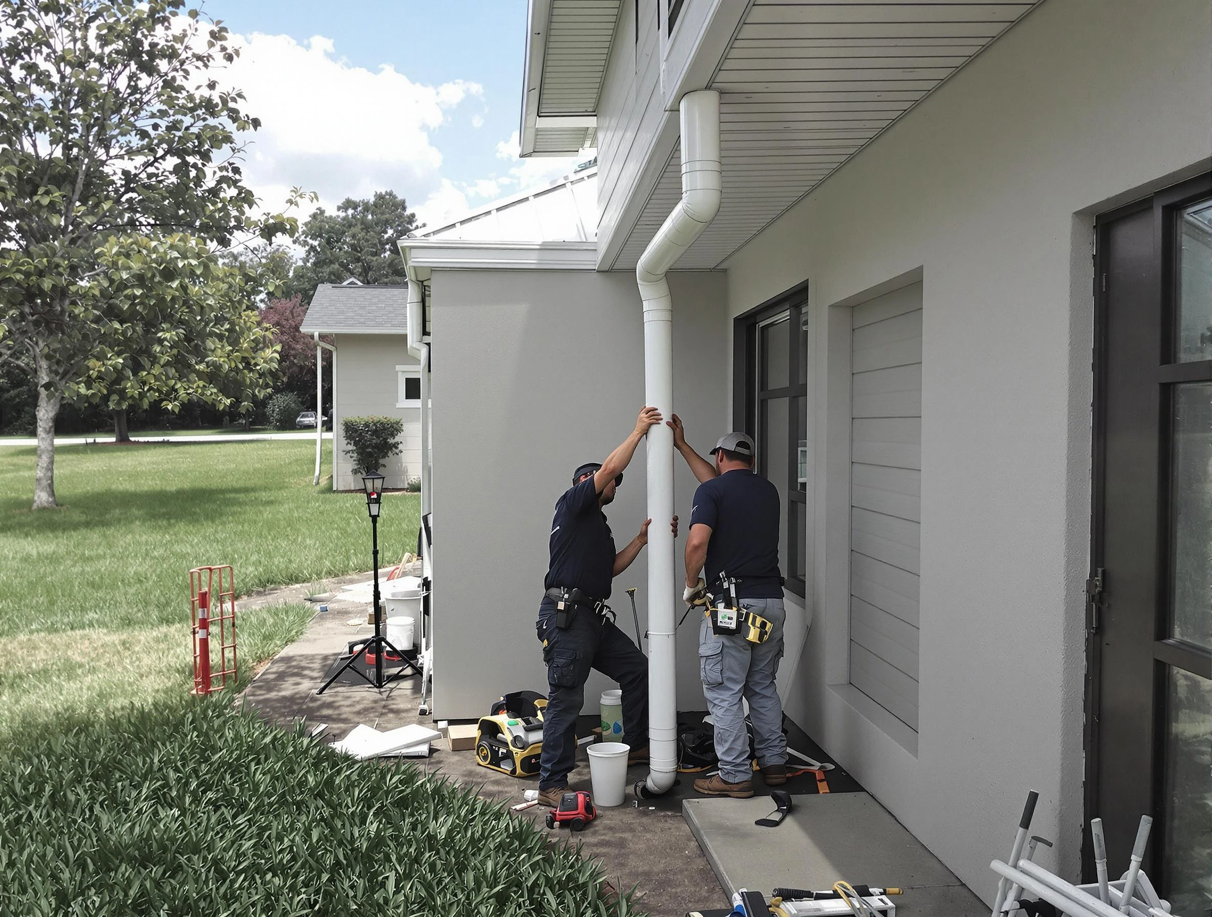 Downspout Installation service in Green, OH